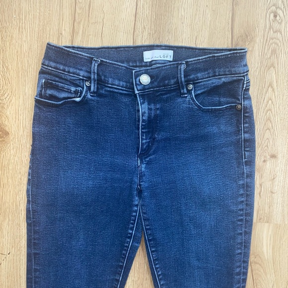 Loft Mid Rise Skinny Jeans - Picture 4 of 7